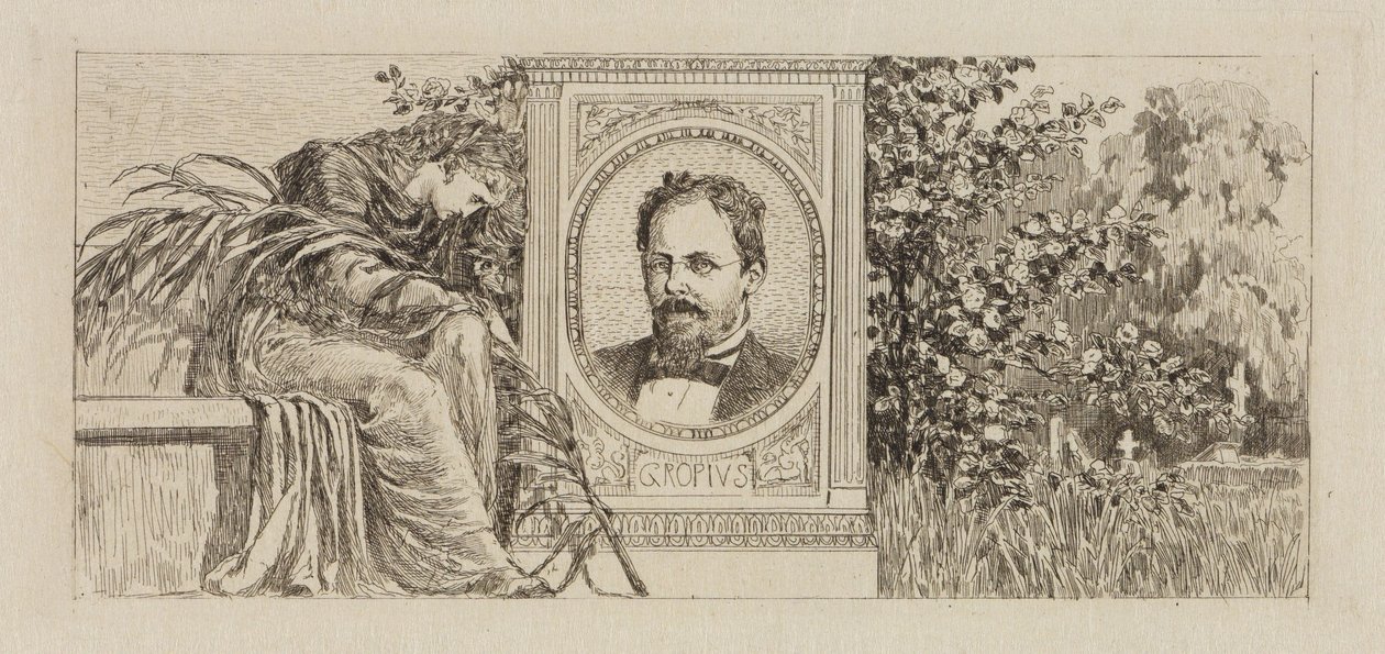 Professor Gropius by Max Klinger