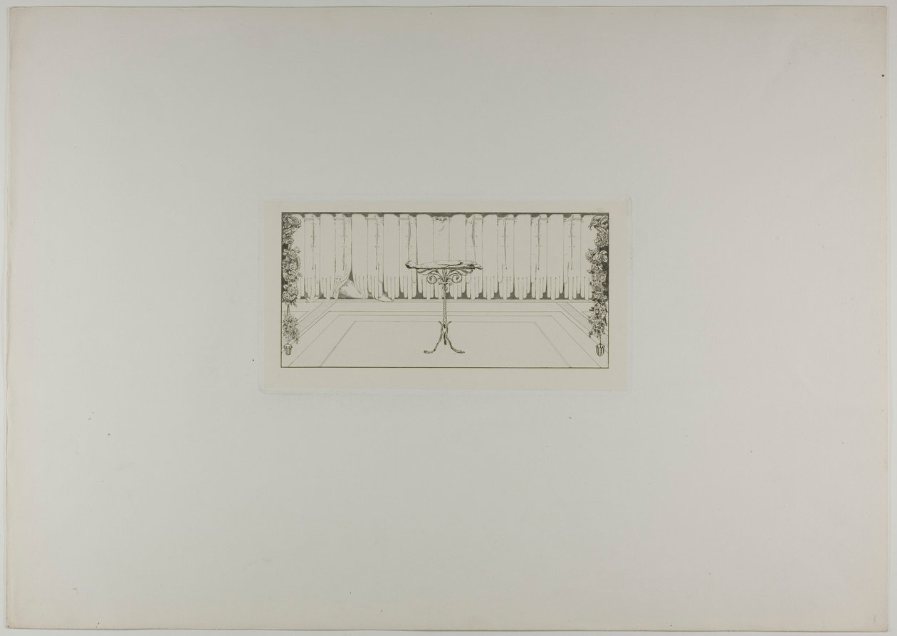 Quiet, plate eight from A Glove by Max Klinger