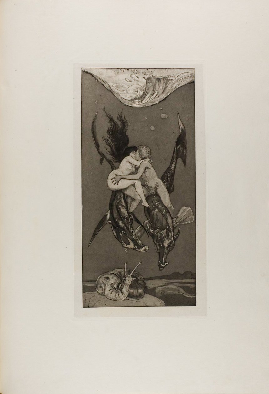 Temptation, Plate Four from A Life by Max Klinger