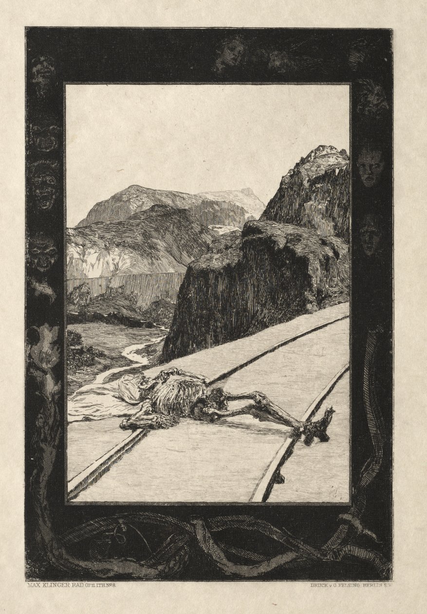 Vom Tode I, No. 8 by Max Klinger