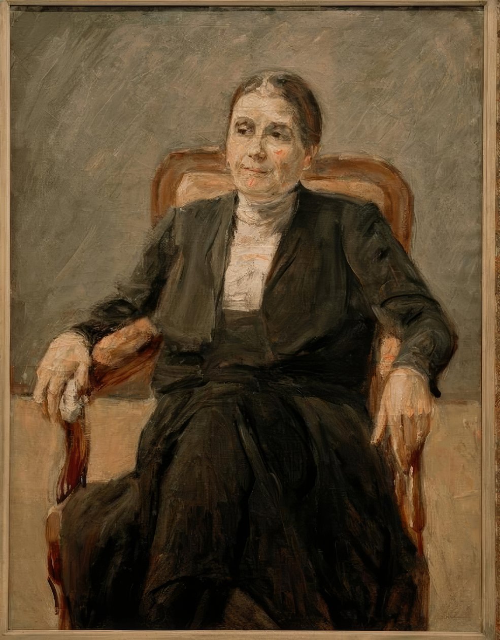 Portrait of Martha Liebermann by Max Liebermann