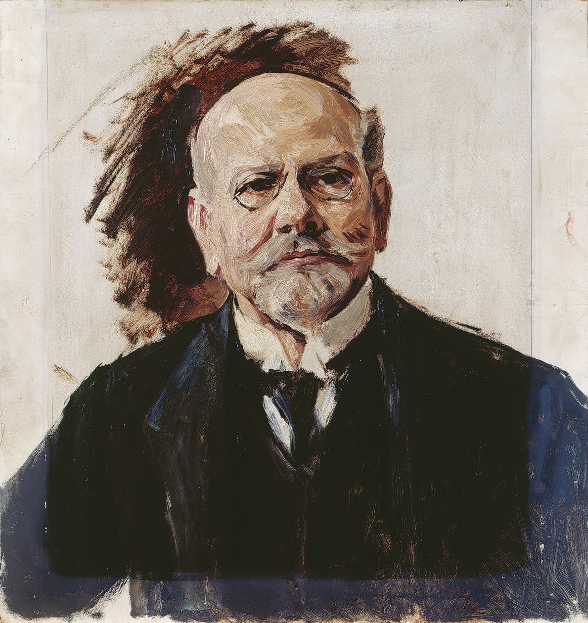 Portrait Study of Emil Rathenau by Max Liebermann