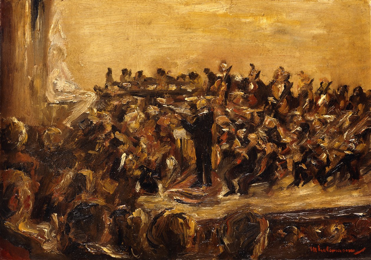 Concert in the Staatsoper, Unter den Linden, Berlin by Max Liebermann