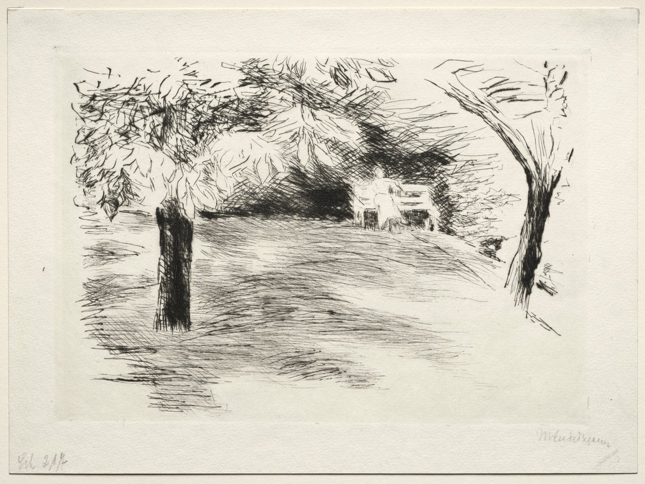 Garden in Wannsee, Germany by Max Liebermann