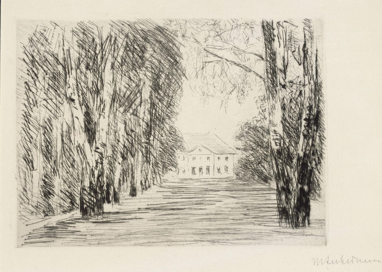 House on Wannsee by Max Liebermann