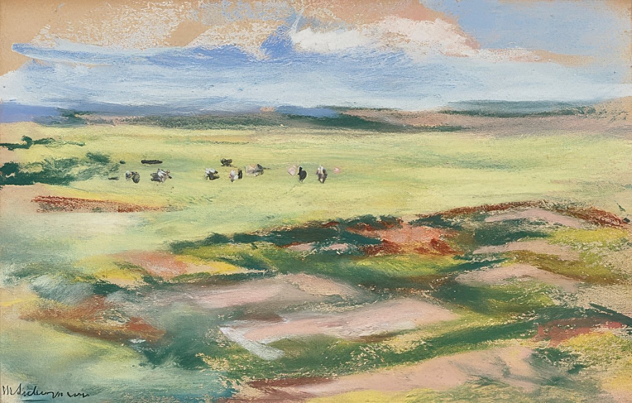 Behind the Dunes by Max Liebermann