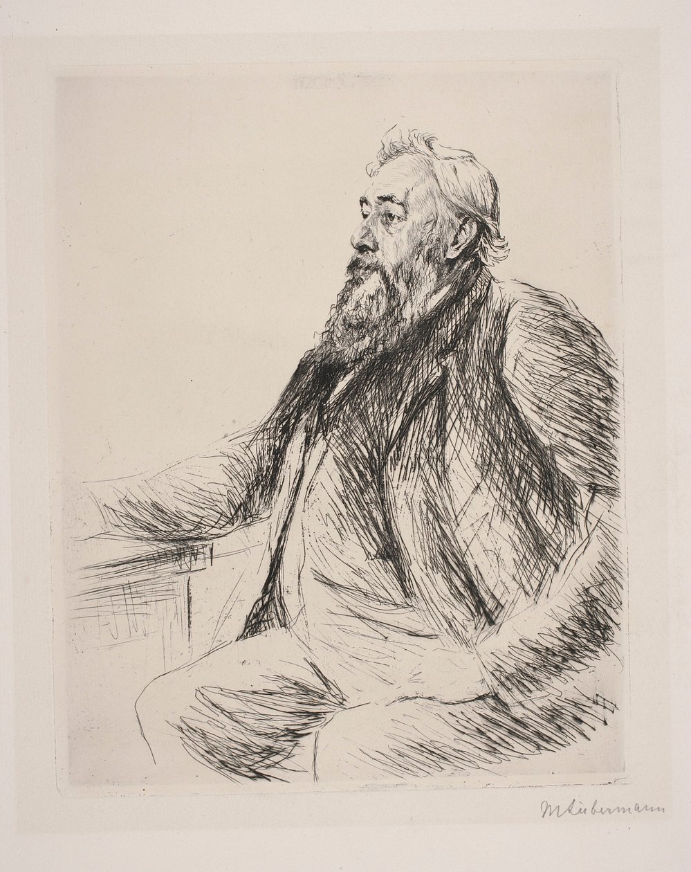 Portrait of Brinckmann by Max Liebermann