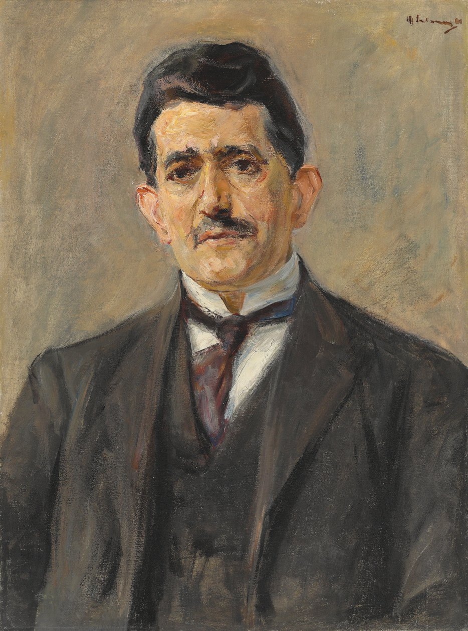 Portrait of the Publisher Bruno Cassirer by Max Liebermann