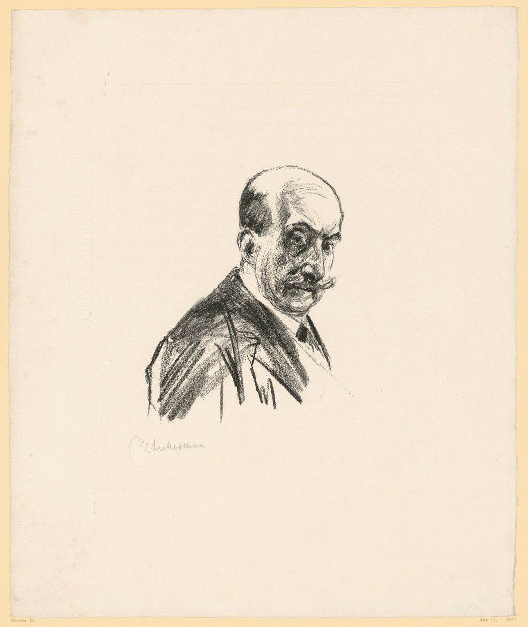 Self-Portrait by Max Liebermann