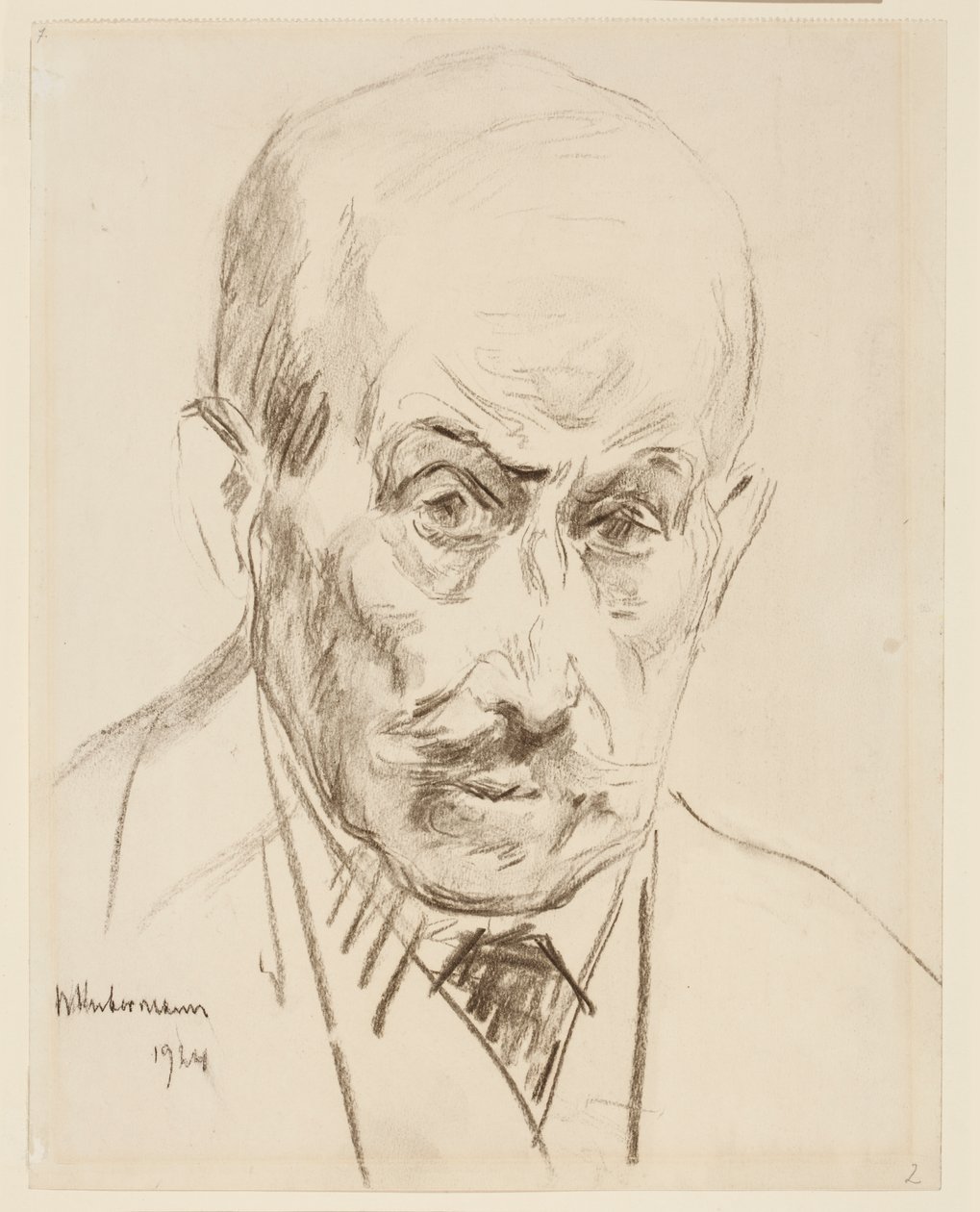 Self-portrait by Max Liebermann