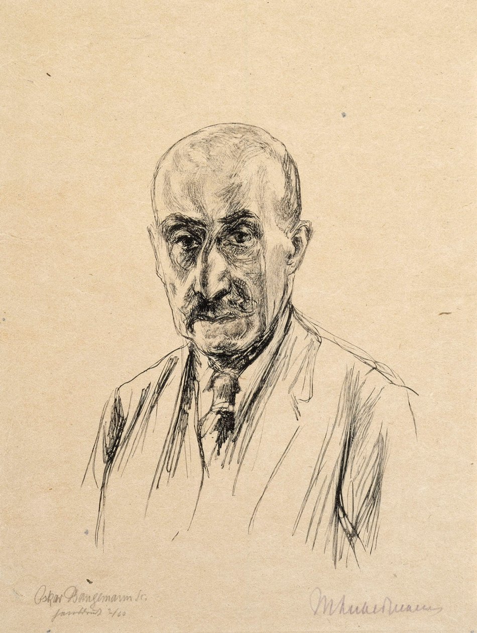Self-portrait by Max Liebermann