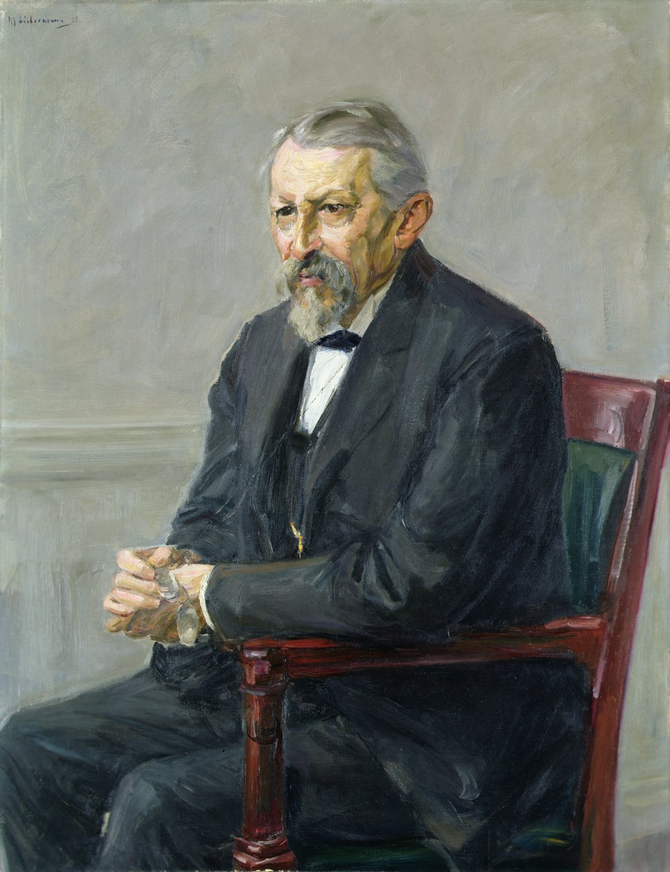 The Natural Scientist, Hermann Strebel by Max Liebermann