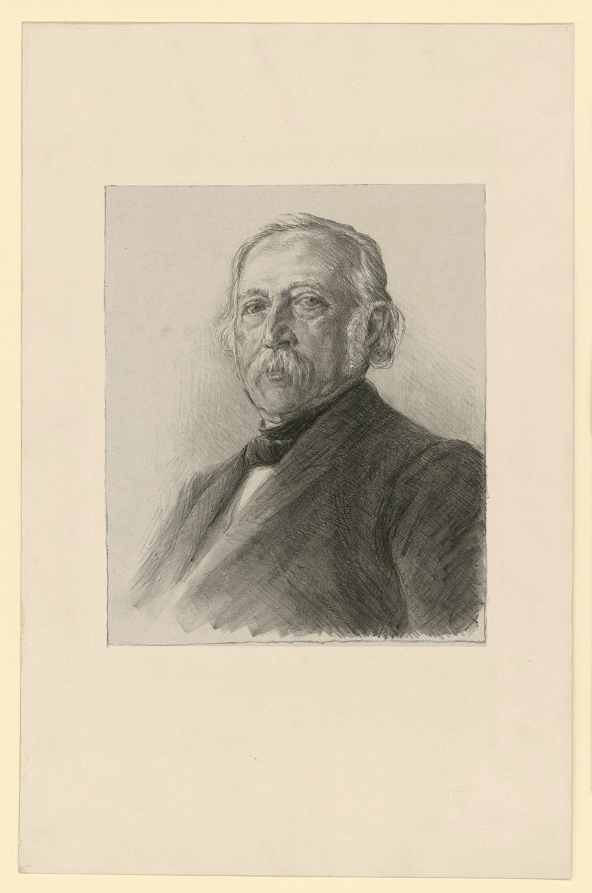 Theodor Fontane by Max Liebermann