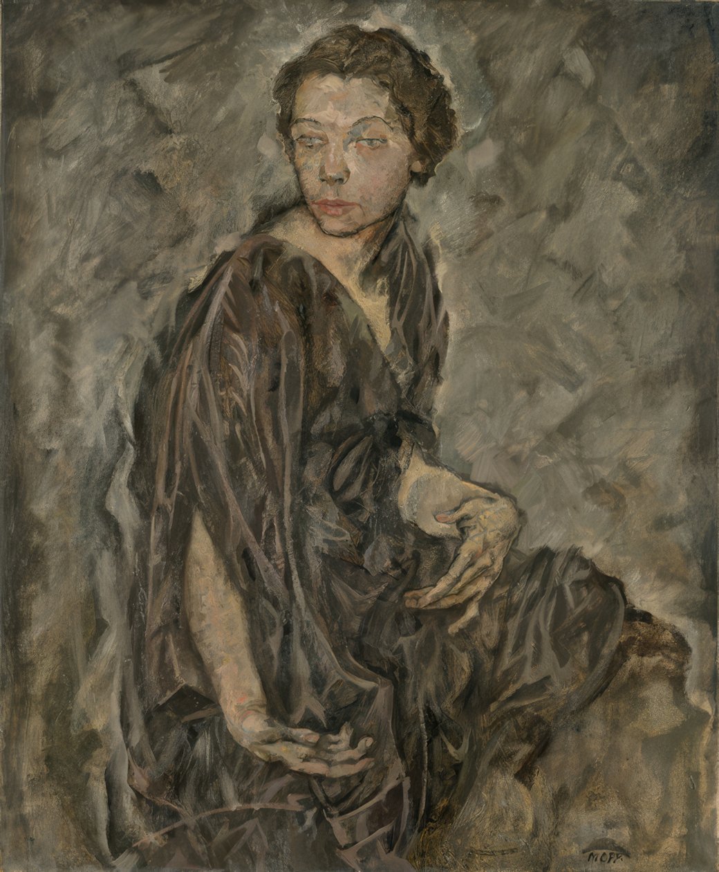 Portrait of Tilla Durieux by Max Oppenheimer