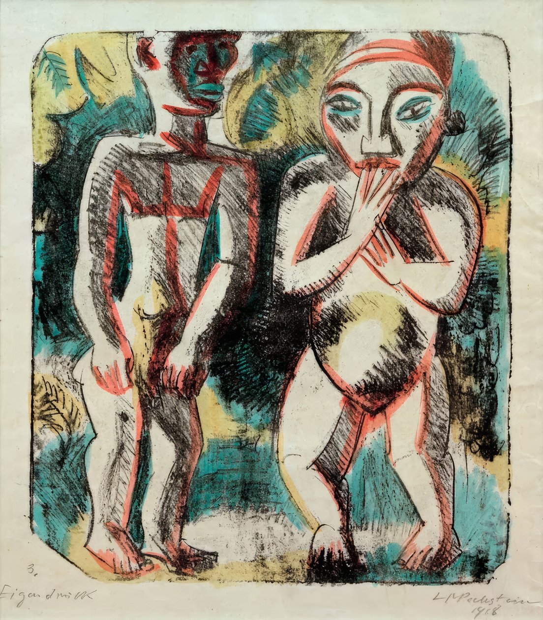 Encounter by Max Pechstein