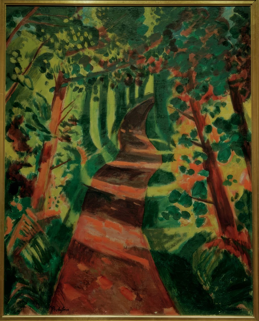 Autumn Shadows by Max Pechstein