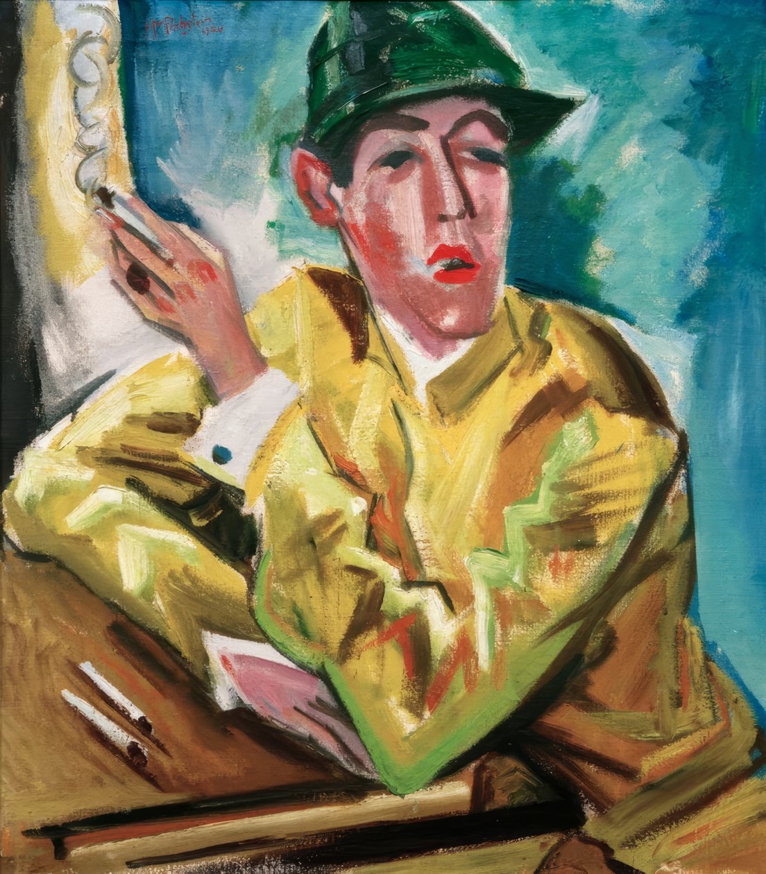 Jockey by Max Pechstein