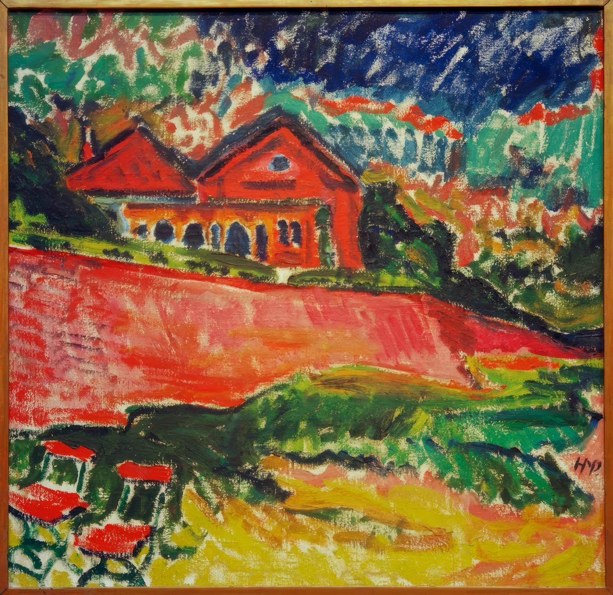 Landscape in Dangast by Max Pechstein