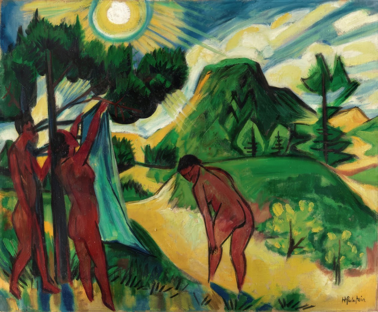 Summer in Nidden by Max Pechstein