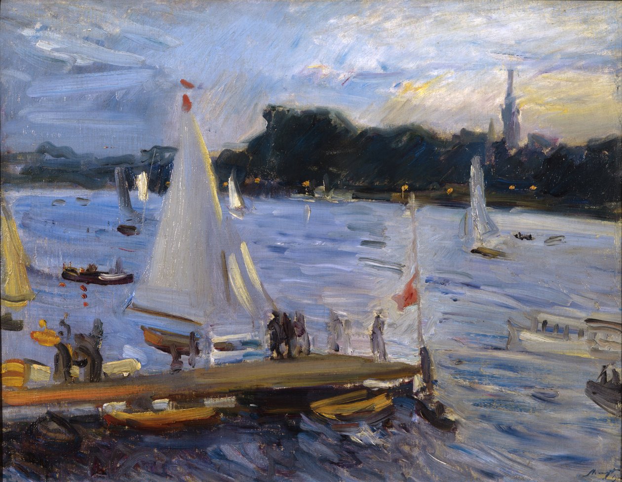 Alster Landscape by Max Slevogt