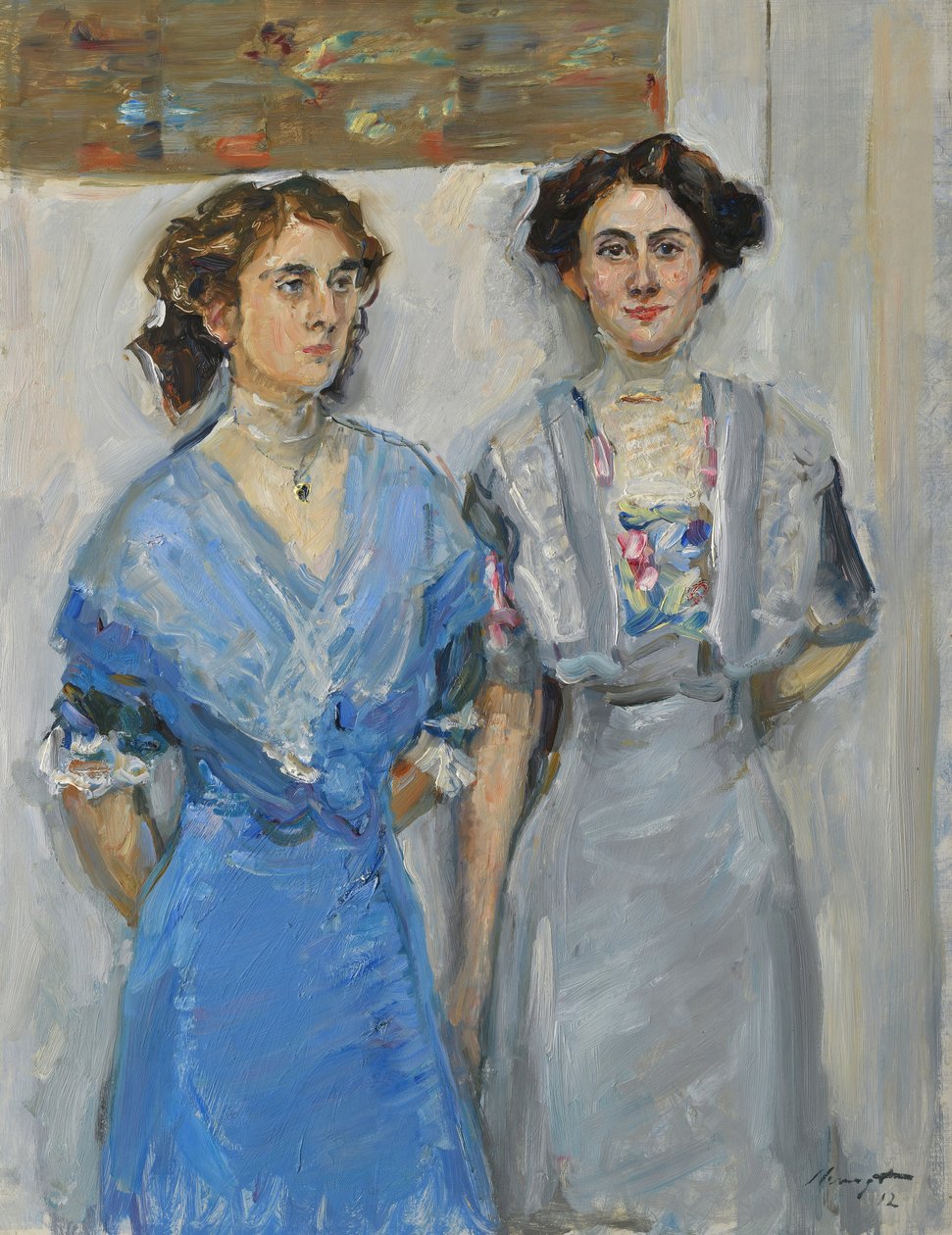 Eva and Dora Steinbart (Two Sisters) by Max Slevogt