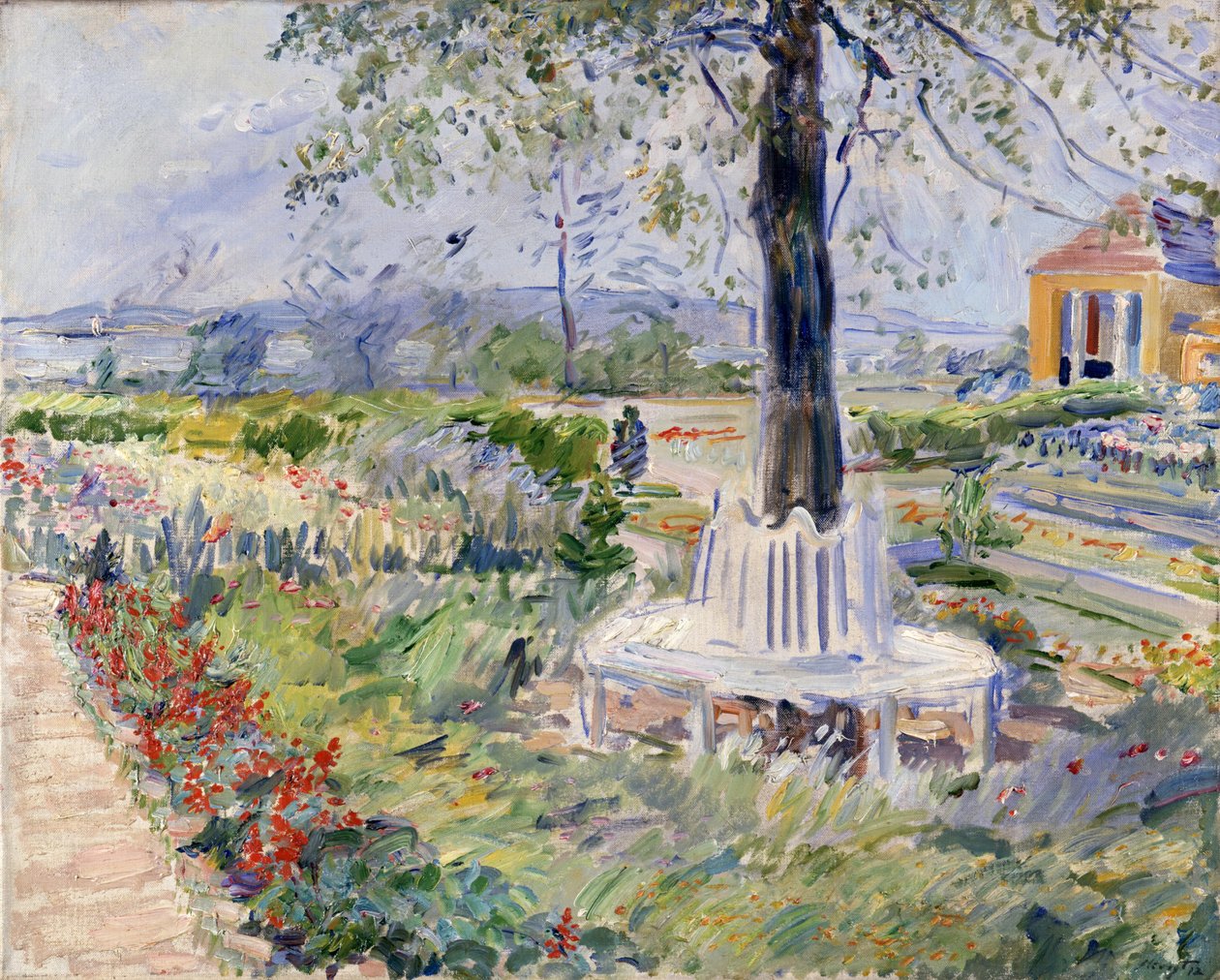 Pavilion of Neu-Kladow by Max Slevogt