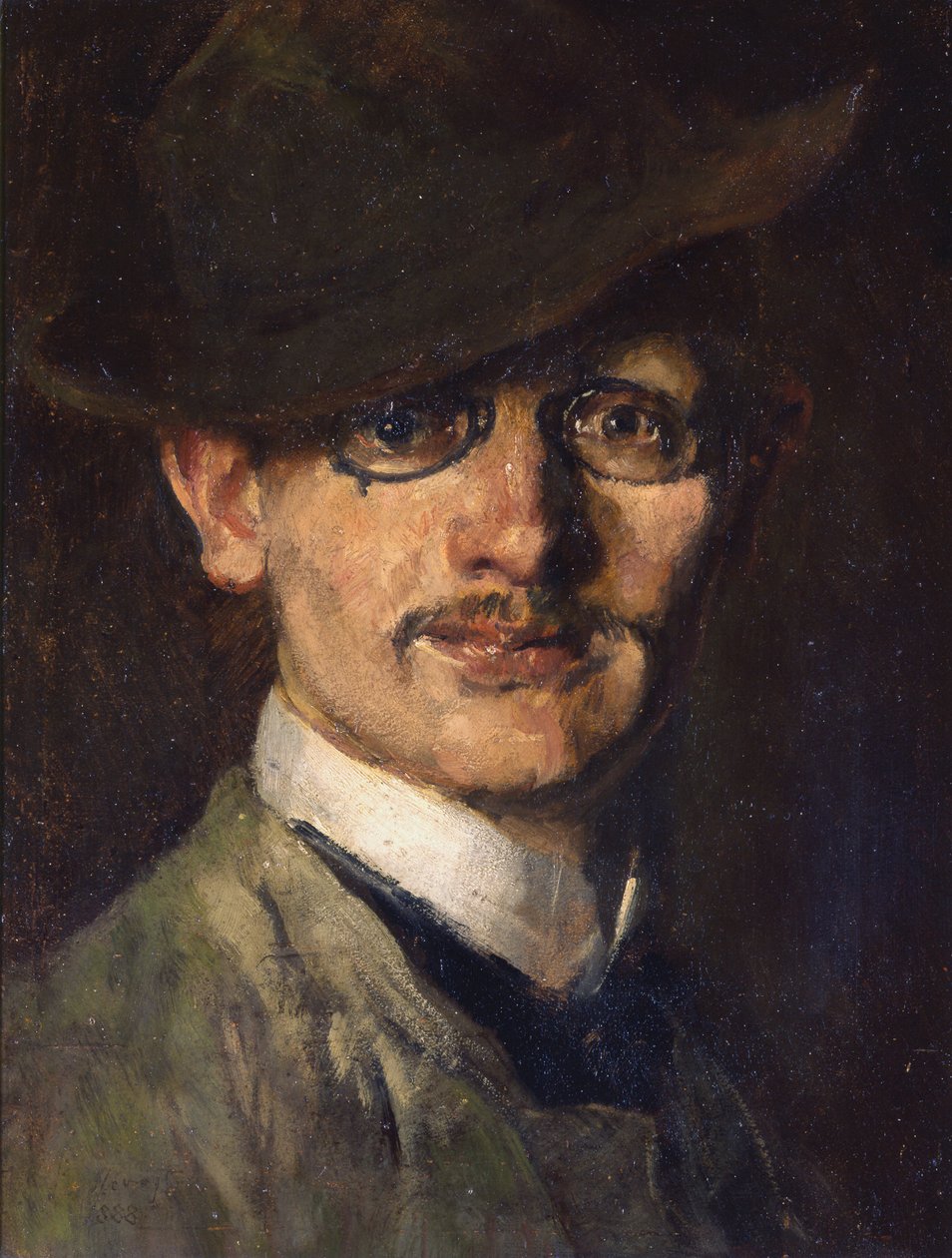 Self-Portrait by Max Slevogt