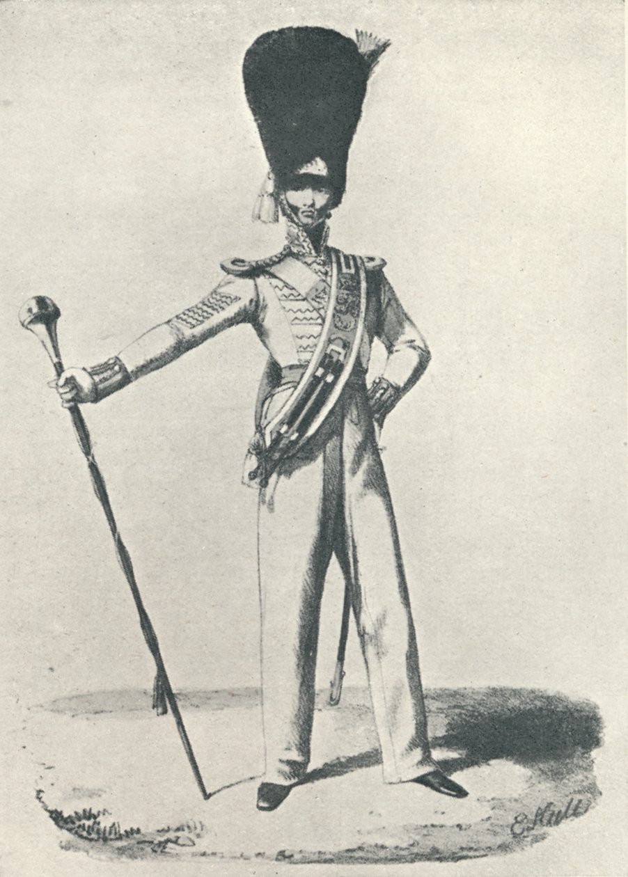 17th Regiment, Drum Major by Maxim Gauci