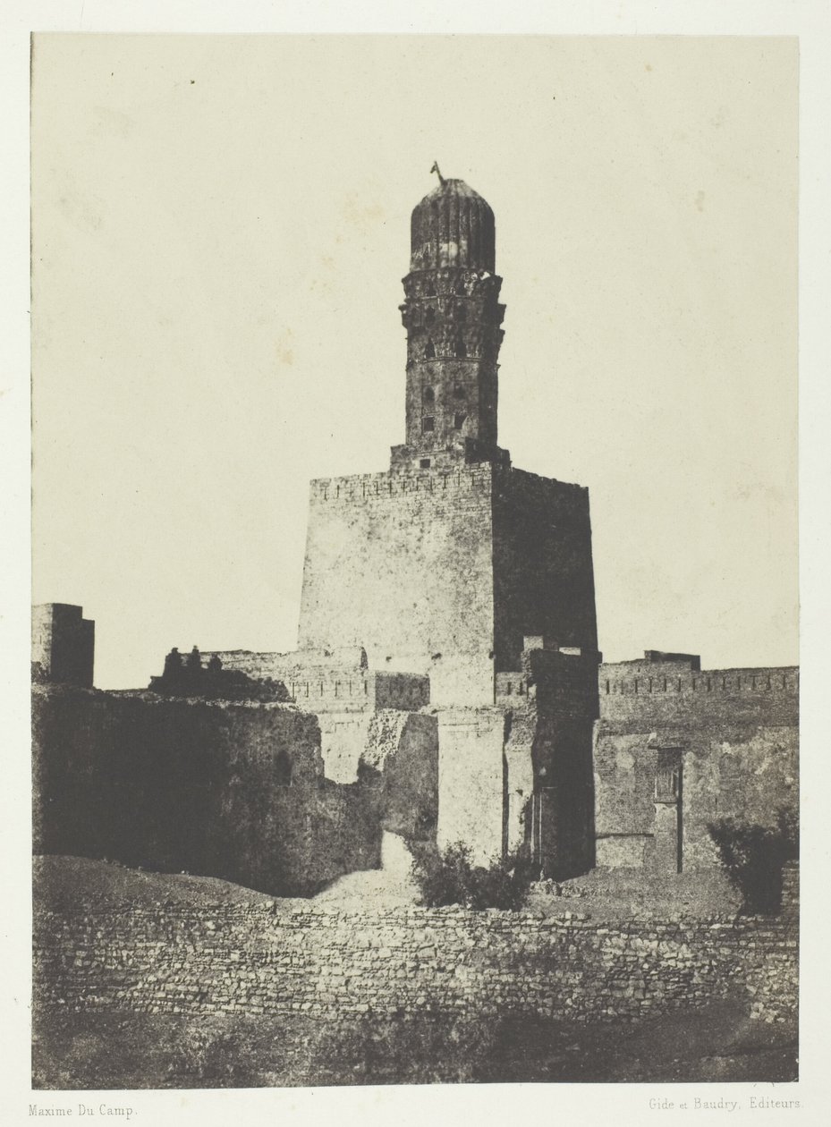 Mosque of the Caliph Al-Hakim bi-Amr Allah, Cairo by Maxime Du Camp