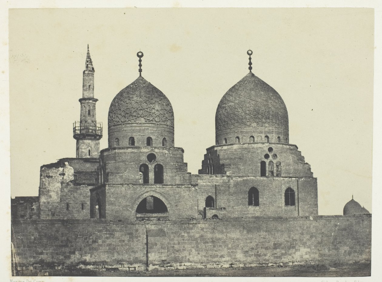 Mosque and Tomb of Sultan Kansou-el-Gouri, Cairo by Maxime Du Camp