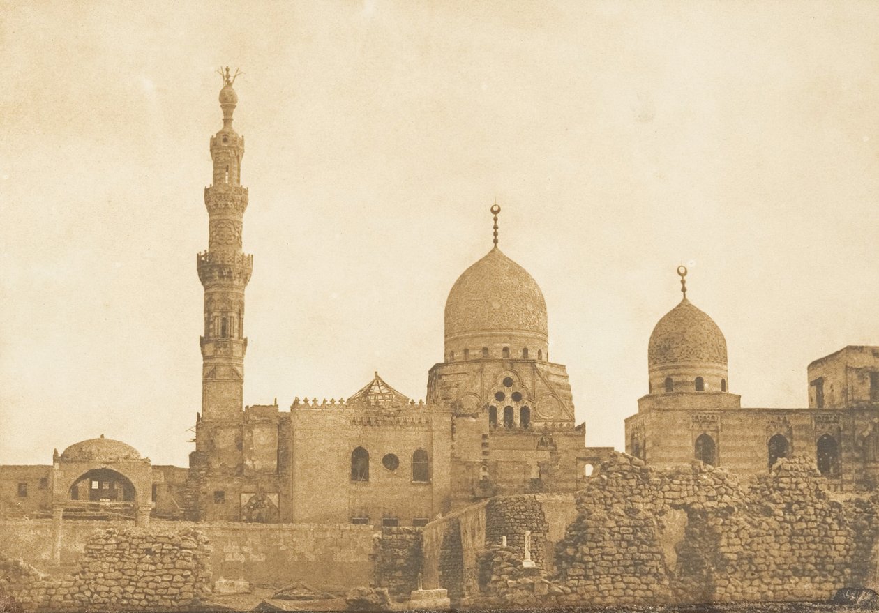 Tomb of Sultan Qaitbay, in Cairo, December 1849-January 1850 by Maxime Du Camp