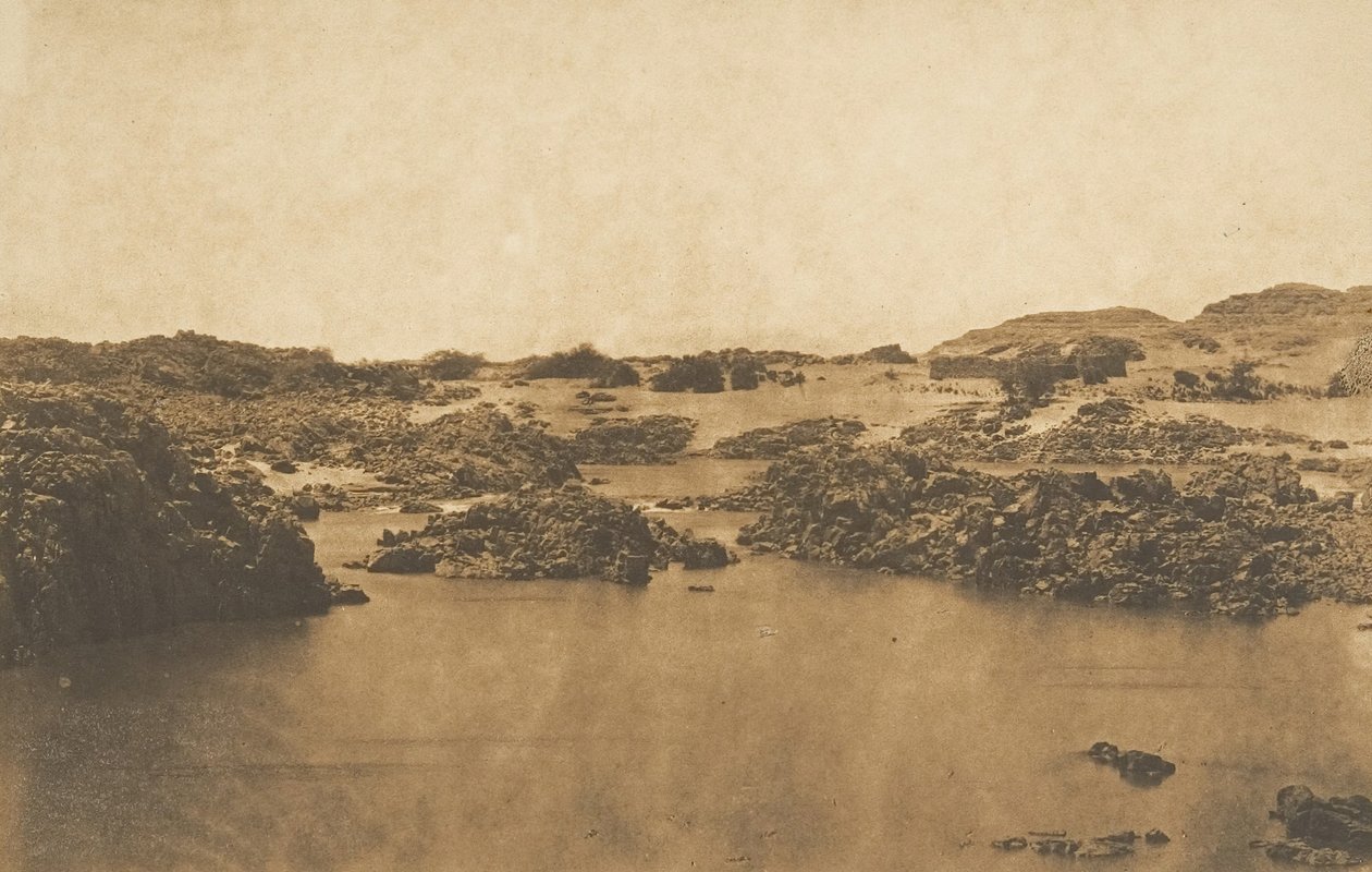 View Taken at the Second Cataract by Maxime Du Camp