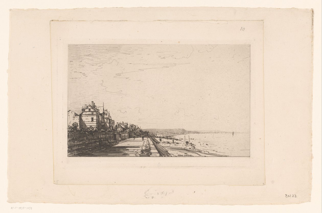 View of Villers by Maxime François Antoine Lalanne
