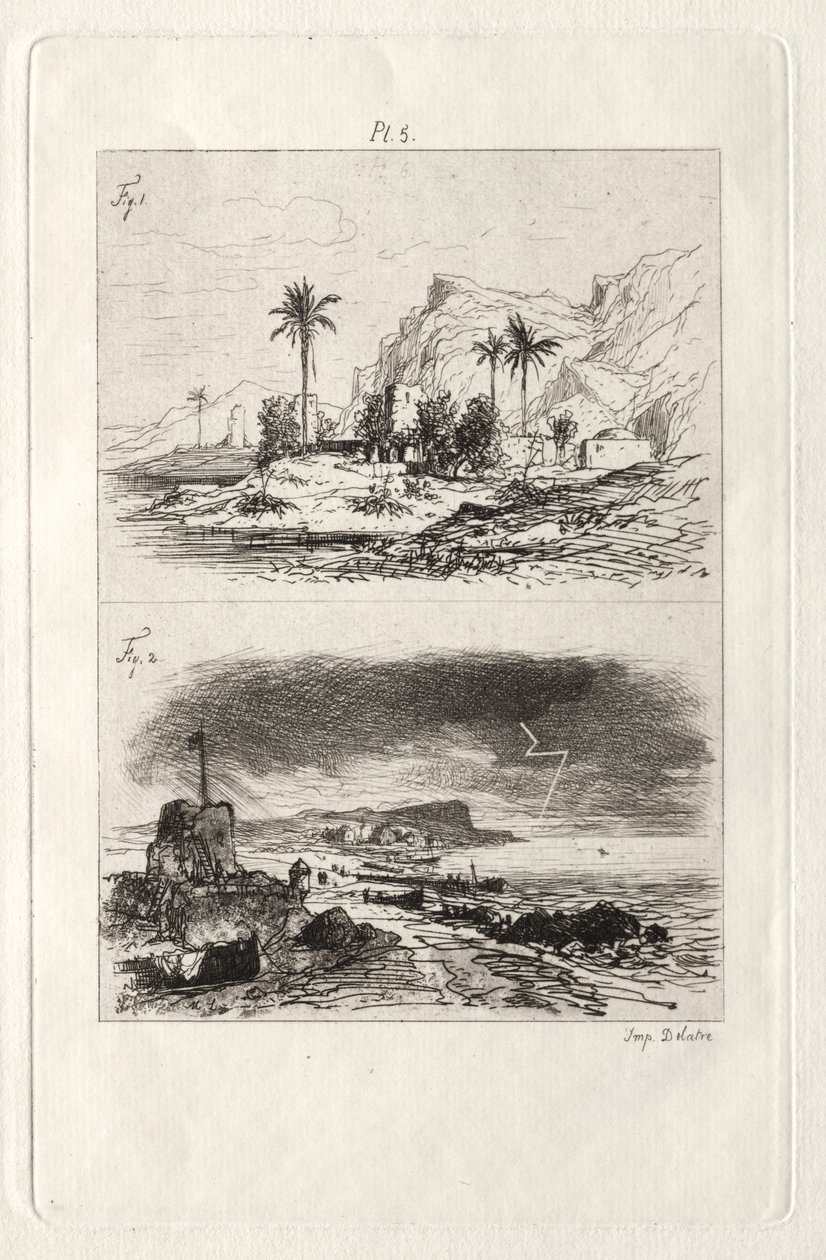 From Treatise on Etching by Maxime Lalanne
