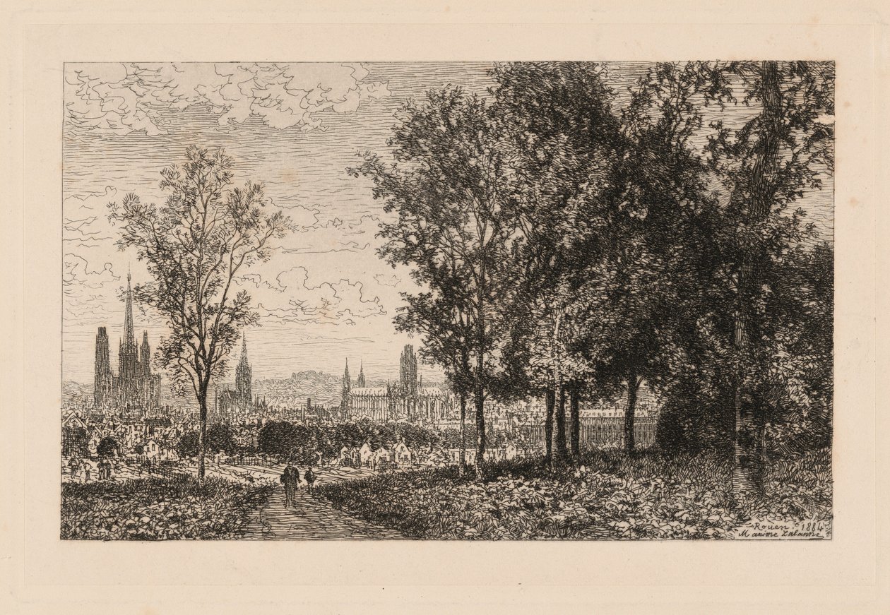 Rouen by Maxime Lalanne