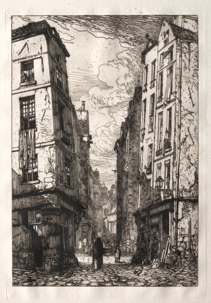 Rue des Marmousets by Maxime Lalanne