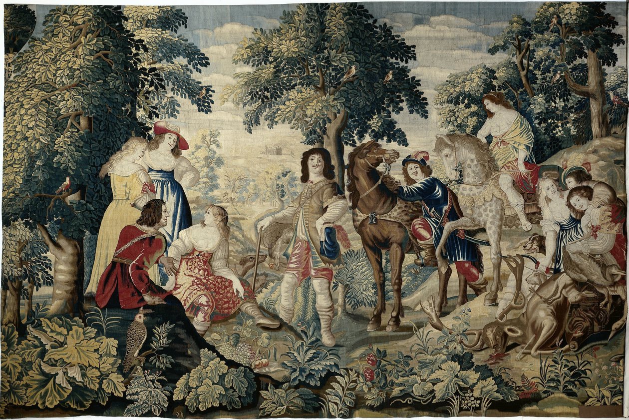 Rest in the Forest by Maximiliaan van der Gucht