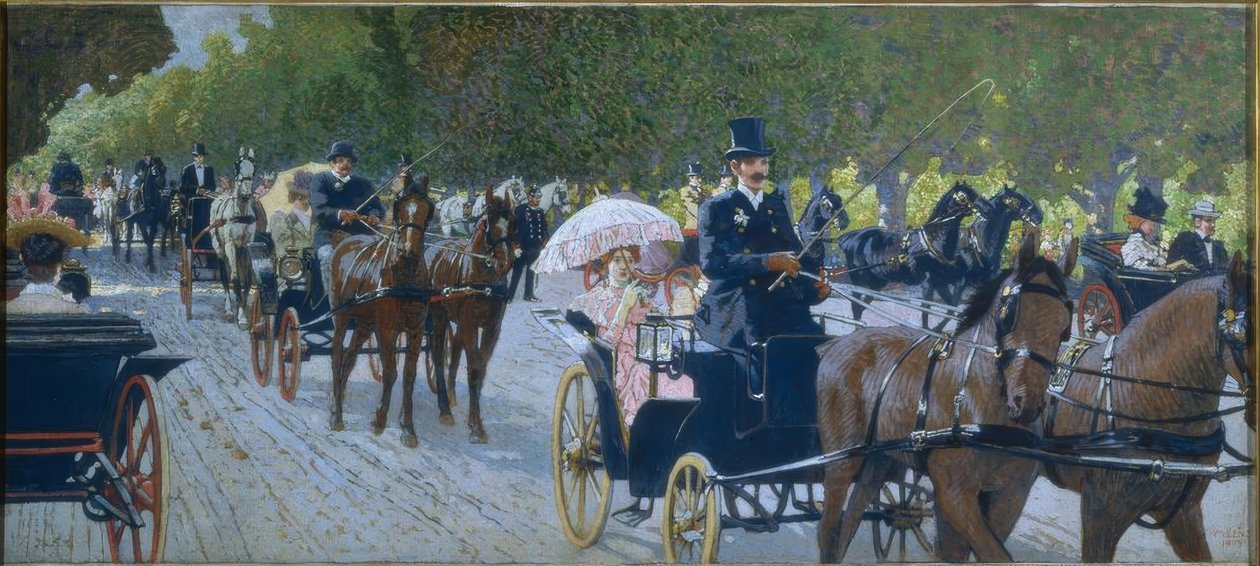 Ride in the Prater by Maximilian Lenz