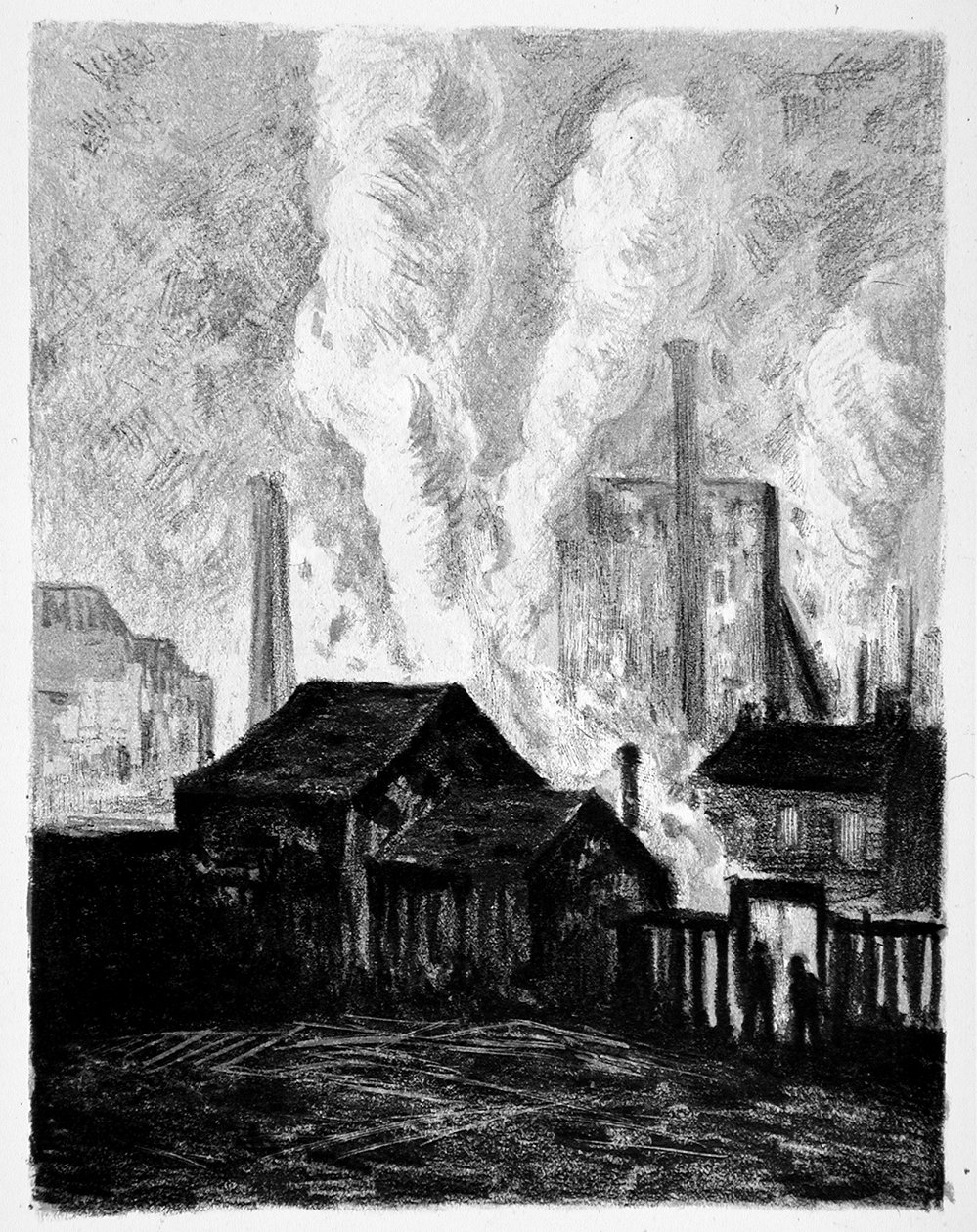 Blast Furnaces by Maximilien Luce