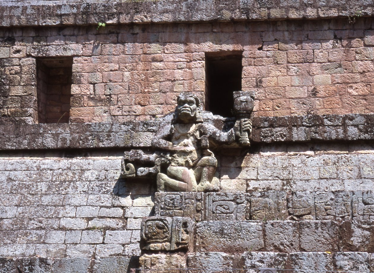 Copan West Court, Late Classic Period 600-900 AD by Mayan