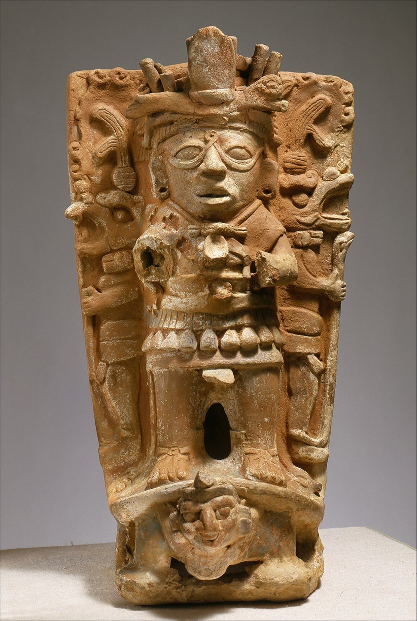Censer support from Mexico, mid 7th-9th century by Mayan