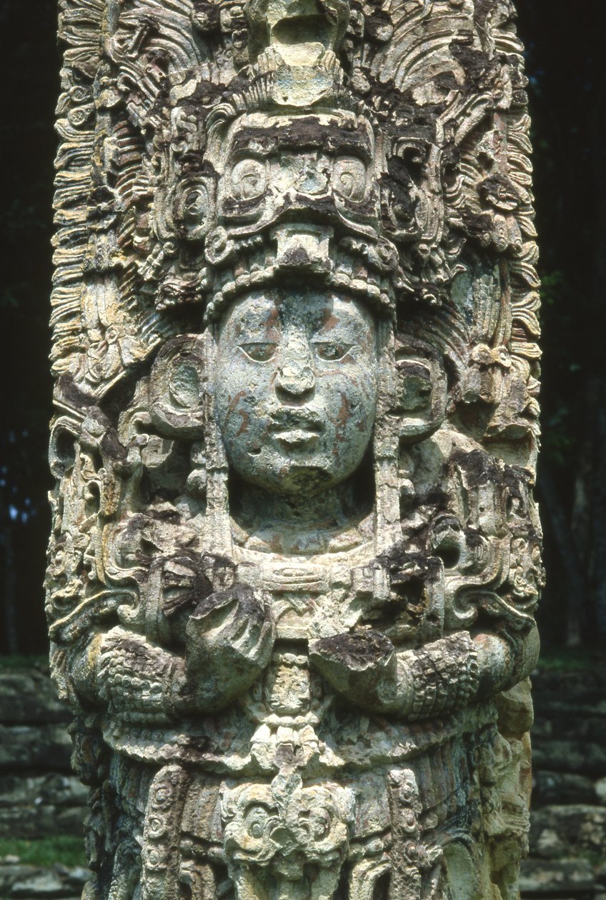 Copan Stela H by Mayan