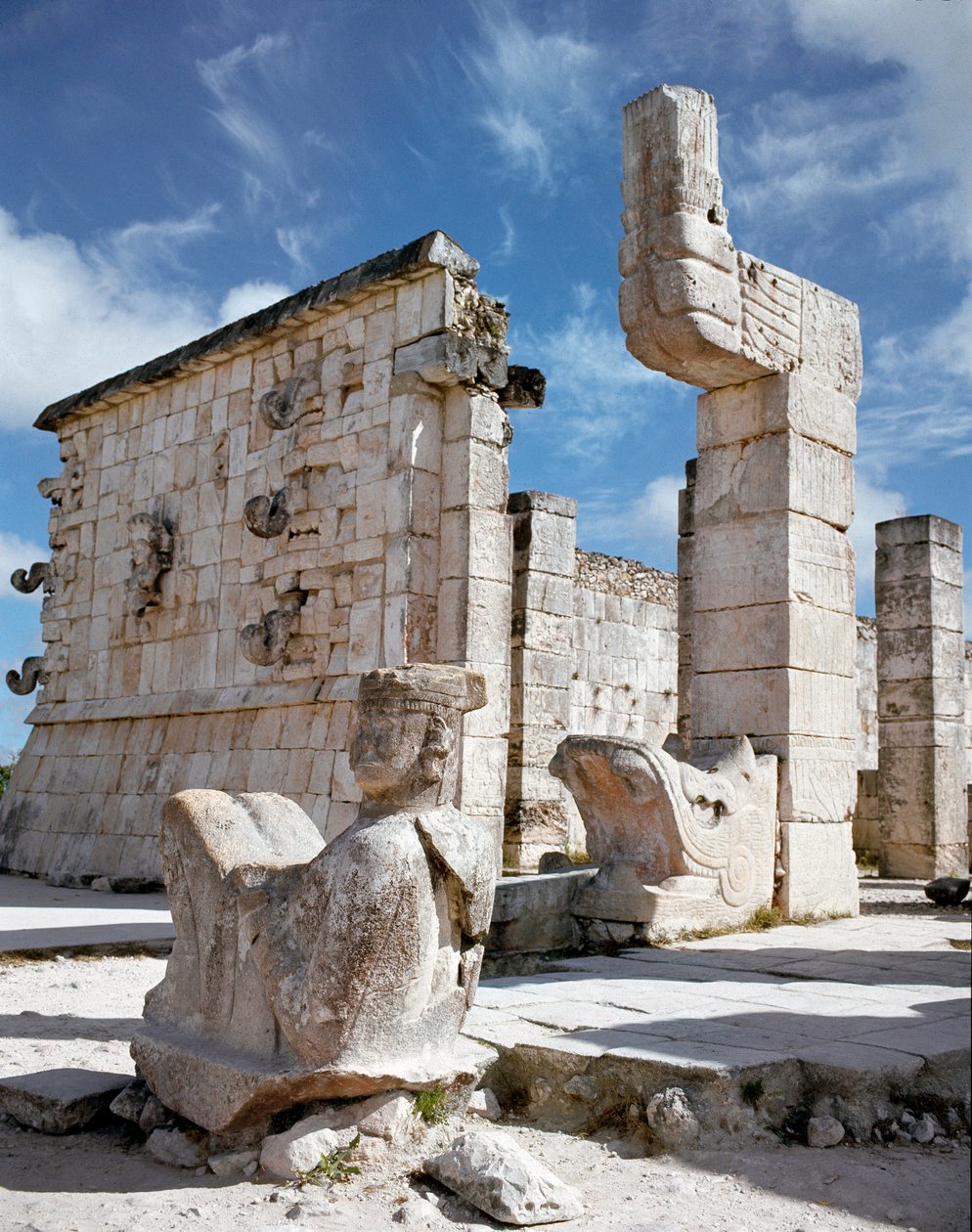 Entrance of the Temple of the Warriors, 750-1200 by Mayan