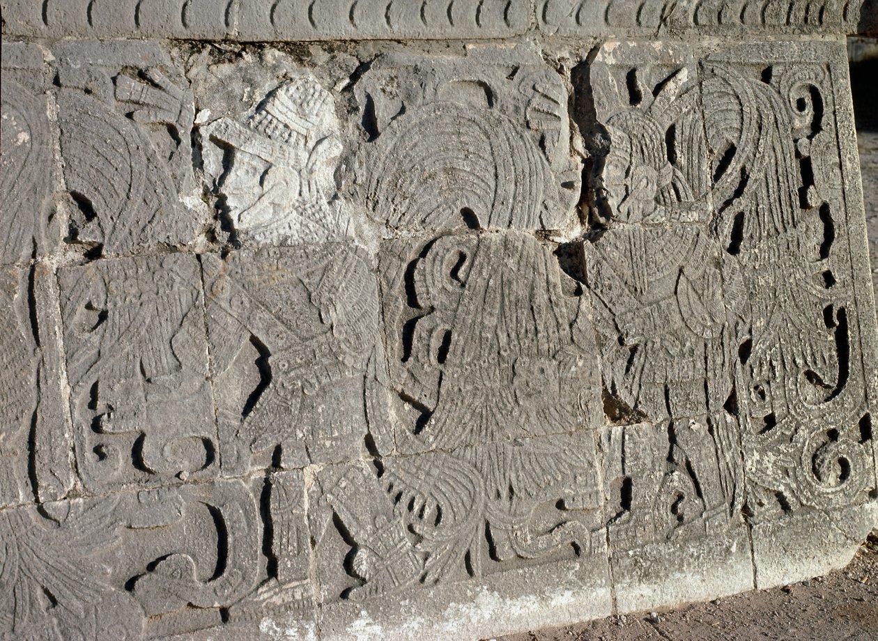 The great ball court, 750-1200 by Mayan Mayan