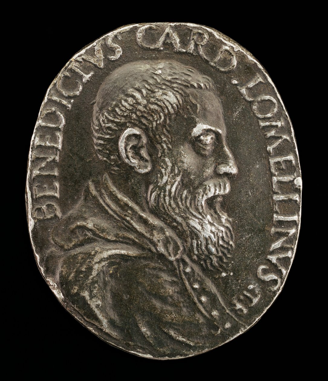 Benedetto Lomellini of Genoa, Cardinal (obverse) by Medallist T.R.