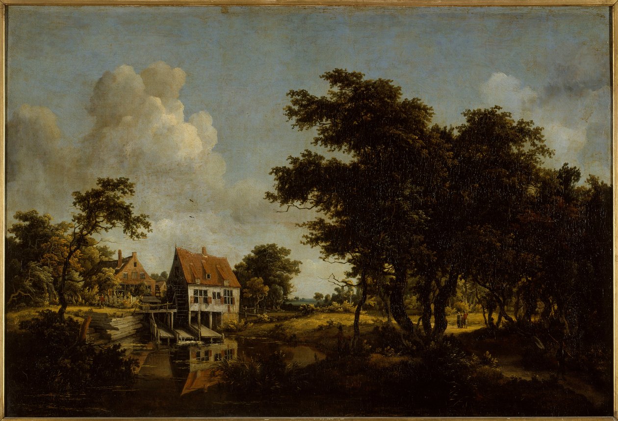 The Mills by Meindert Hobbema