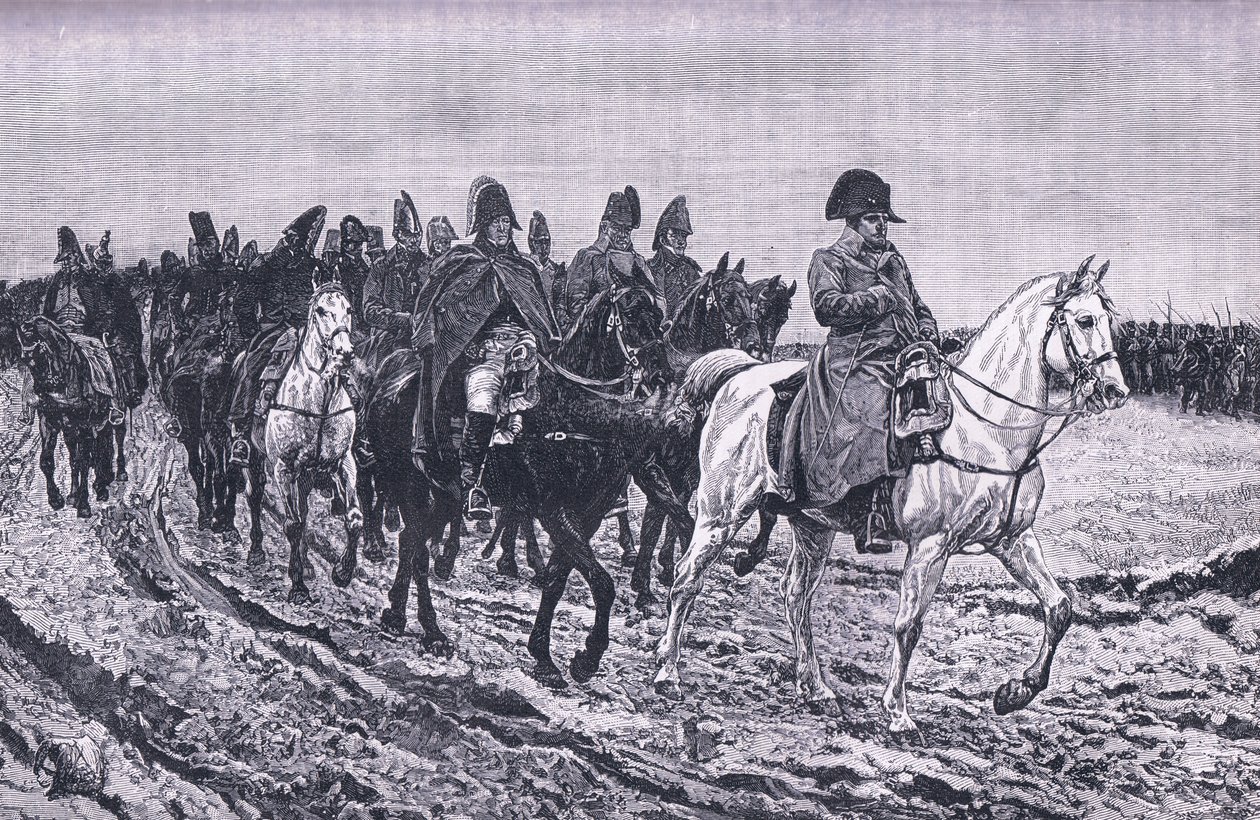 The Retreat from Moscow AD 1812 by Meissonier