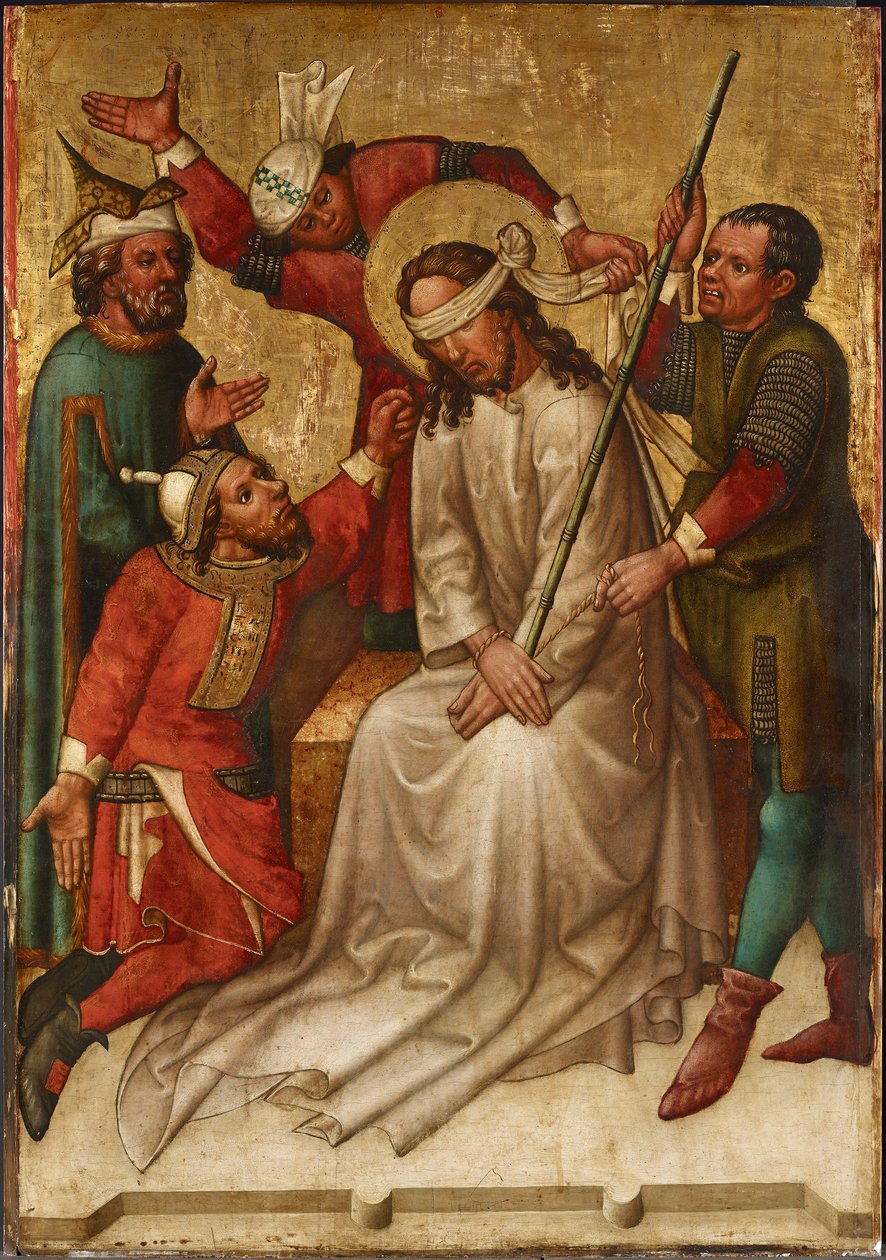 Mocking of Christ by Meister des Andreasaltars