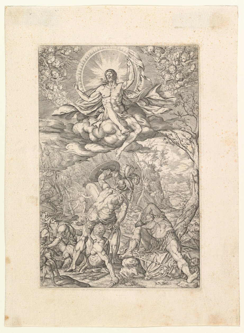 The Resurrection, 1577 by Melchior Meier
