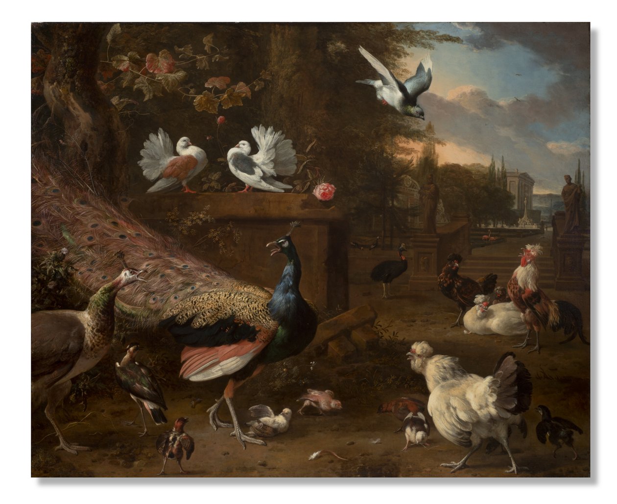 Menagerie by Melchior de Hondecoeter